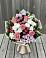Букет цветов из: Альстромерии, Гвоздики, Розы и Хризантемы в Ставрово