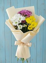 Букет цветов из:  Хризантемы #REPLACE_PRED# Ставрово