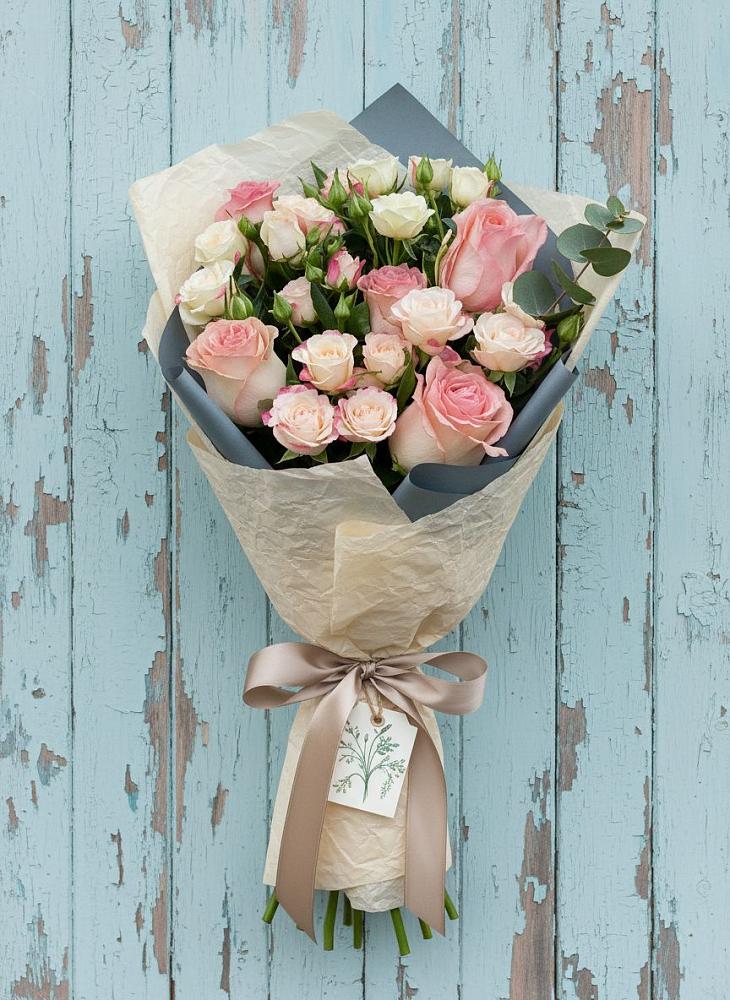 Букет цветов из: Розы в Ставрово