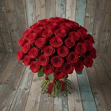 Букет 55 Красных роз Фридом #REPLACE_PRED# Ставрово