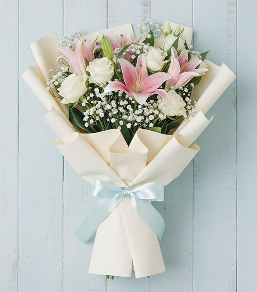 Букет цветов из: Лилии в Ставрово