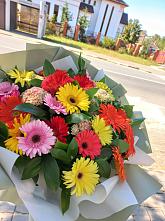Букет цветов из:  Герберы #REPLACE_PRED# Ставрово
