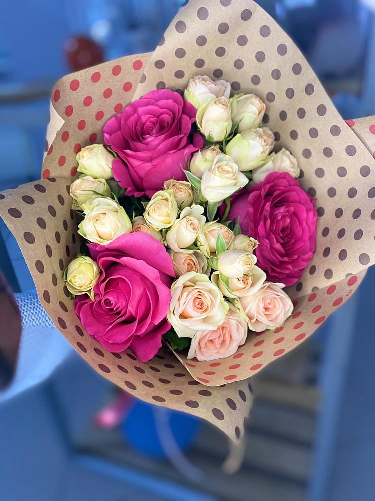 Букет цветов из: Розы в Ставрово