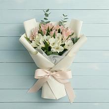 Букет цветов из:  Альстромерии #REPLACE_PRED# Ставрово