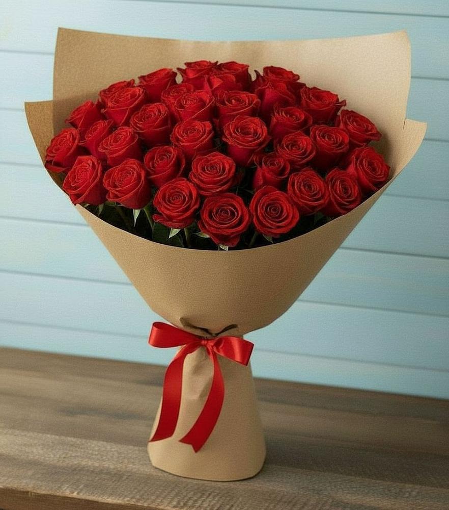 Букет Красные розы Милано в Ставрово