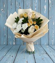 Букет цветов из:  Розы и Хризантемы в Ставрово