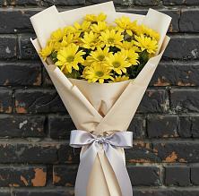Букет цветов из:  Хризантемы #REPLACE_PRED# Ставрово