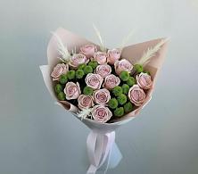 Букет цветов из:  Розы и Хризантемы #REPLACE_PRED# Ставрово