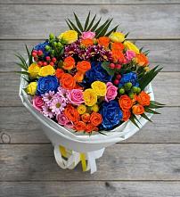 Букет цветов из:  Розы и Хризантемы в Ставрово