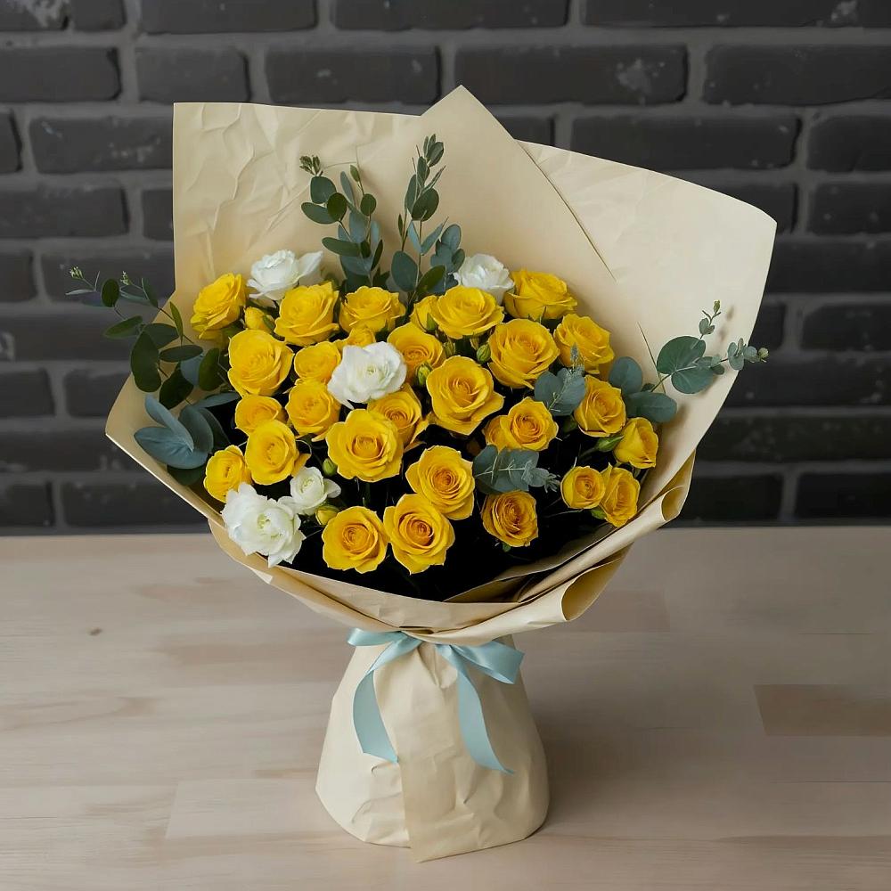 Букет цветов из: Розы в Ставрово