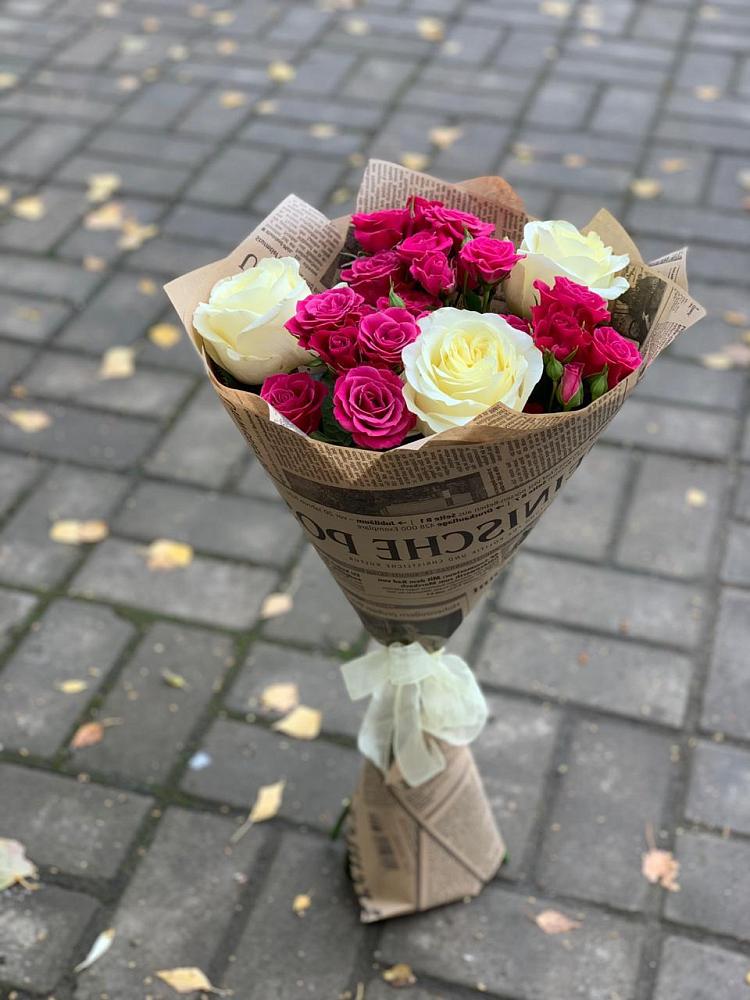 Букет цветов из: Розы в Ставрово