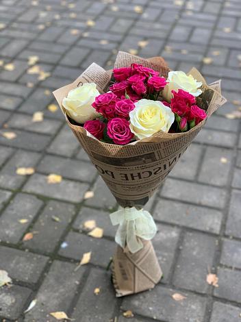 Букет цветов из: Розы в Ставрово