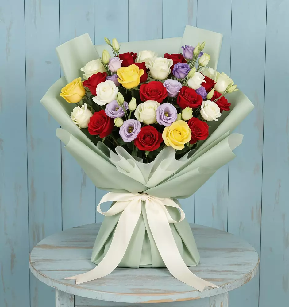 Букет цветов из: Розы в Ставрово