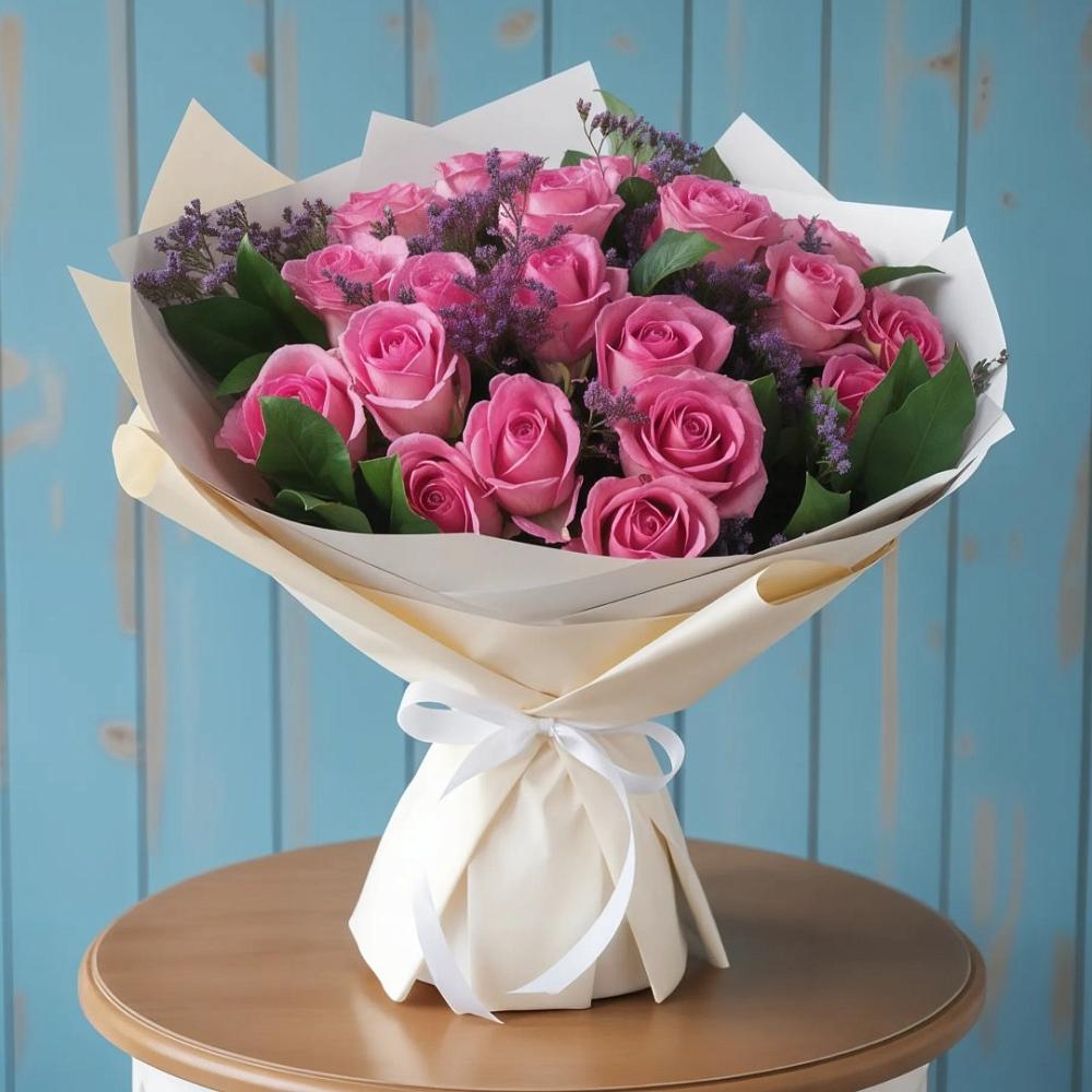 Букет цветов из: Розы в Ставрово