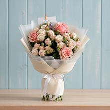Букет цветов из:  Розы в Ставрово